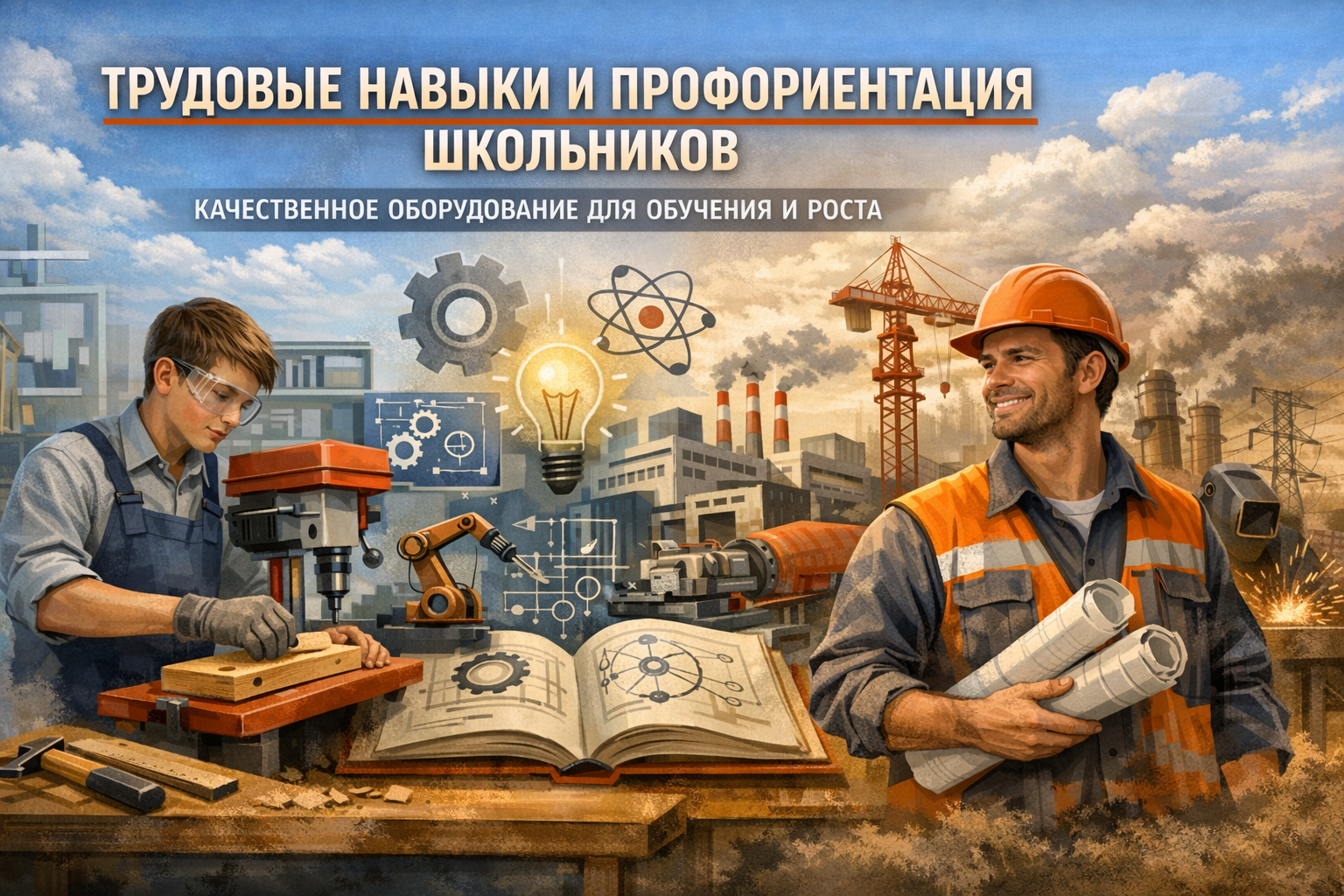 Оснащение классов труда и учебных мастерских: управленческие решения для выполнения ФГОС и развития профориентации школьников Оснащение классов труда и учебных мастерских: управленческие решения для выполнения ФГОС и развития профориентации школьников