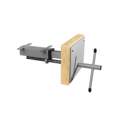 Прижим столярный винтовой УЧ 120 серый