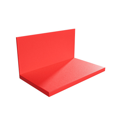 Полка и стенка УДАР-2 красная