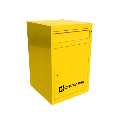 Тумба инструментальная УДАР-2 желтая