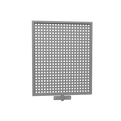 Экран зашитрый перфорированный УЧ 3 серый