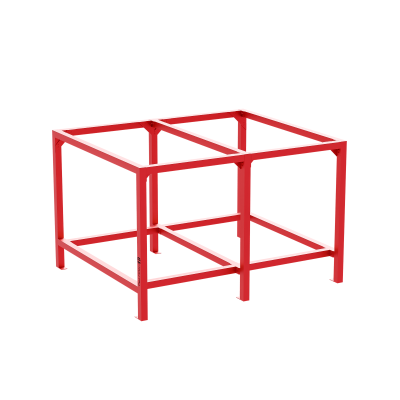 Основание монтажного стола КР 150.120 красный