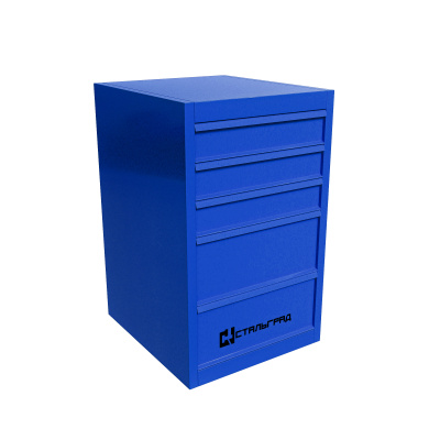 Тумба инструментальная УДАР-5 синяя