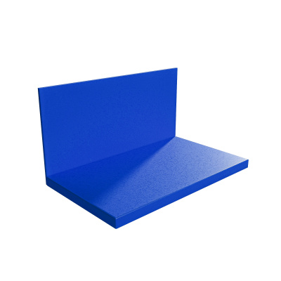 Полка и стенка УДАР-2 синяя