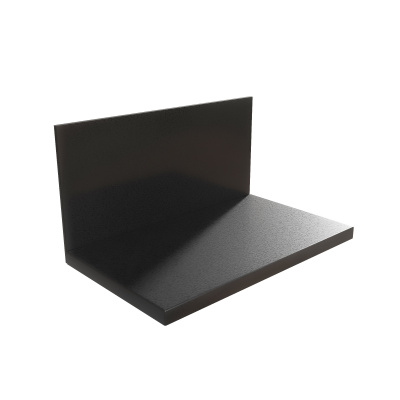 Полка и стенка УДАР-2 черная