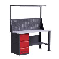 Верстак УДАРНИК 1600 (Т3/ОП) Э С