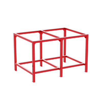 Основание монтажного стола КР 150.100 красный