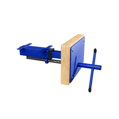 Прижим столярный винтовой УЧ 120 синий